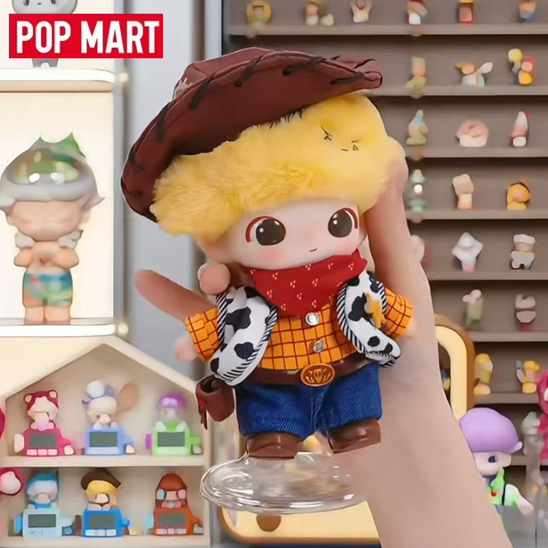 Фото POP MART DIMOO WORLD PIXAR Series: Виниловые плюшевые подвески, игрушки-сюрпризы в закрытых коробках, коллекционные фигурки аниме, подарок №1