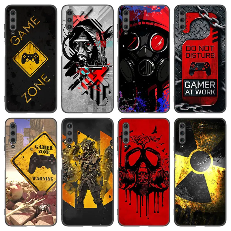 

Game Console Boys Gamer Warning Zone Phone Case For Huawei Y6 Y7 Y9 Prime Y5 2018 2019 2020 Y7A Y9A Y5P Y6P Y7P Y8P Y6S Y8S Y9S