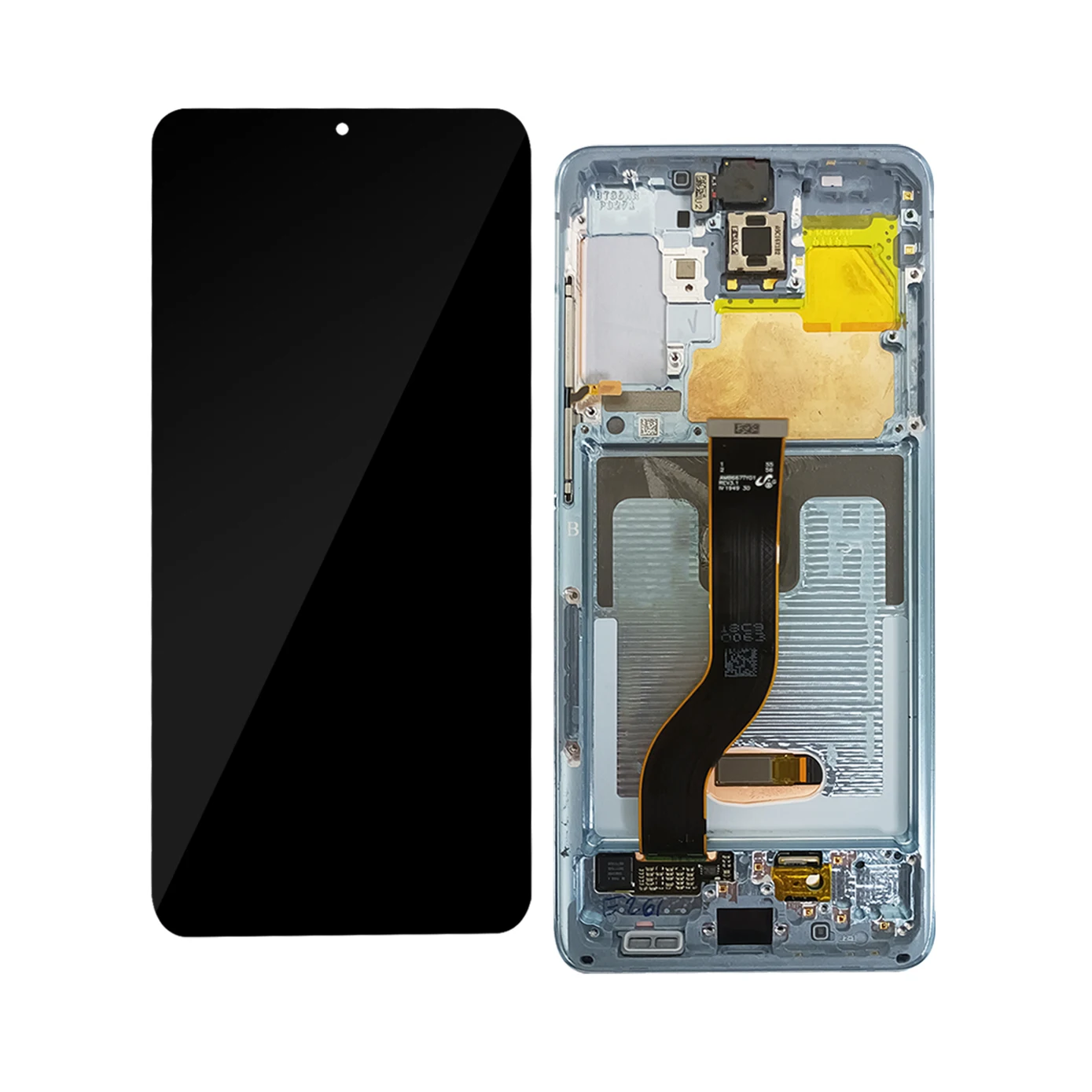 100% рабочий ЖК-дисплей для Samsung S20 plus G985 G985F Galaxy Рамка Дисплей сенсорный экран