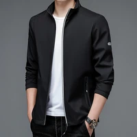 2022 spring and autumn new men jackets fashion casual all match tops stand up collar loose men jackets boutique fashion clothing