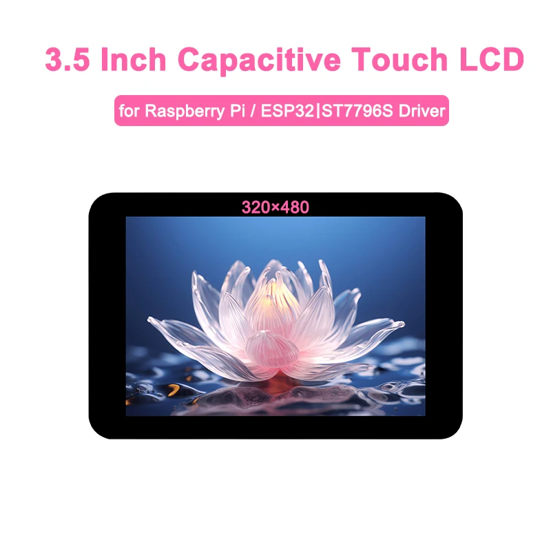 3 5-дюймовый емкостный сенсорный ЖК-дисплей 320x480 IPS-дисплей ST7796 FT6336 Драйвер для