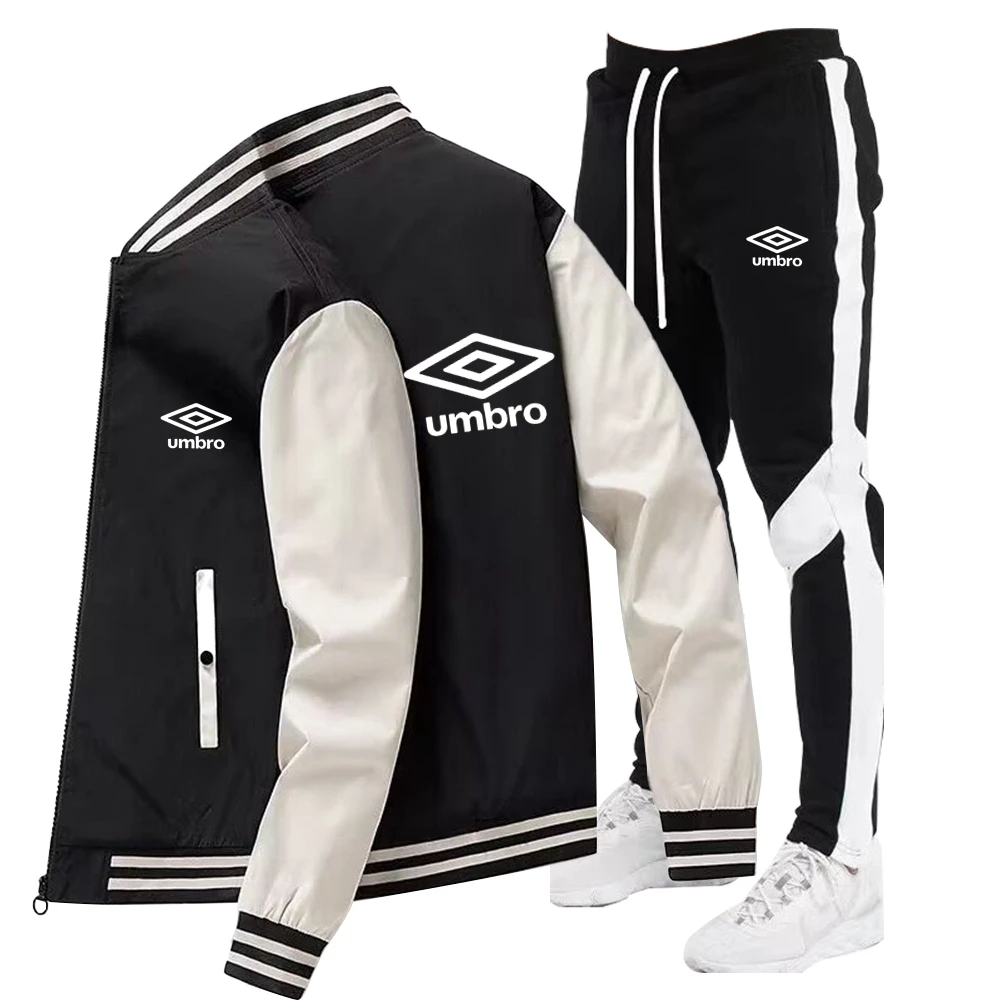 Новинка 2024 мужская спортивная куртка на молнии UMBRO весну и осень модный мужской