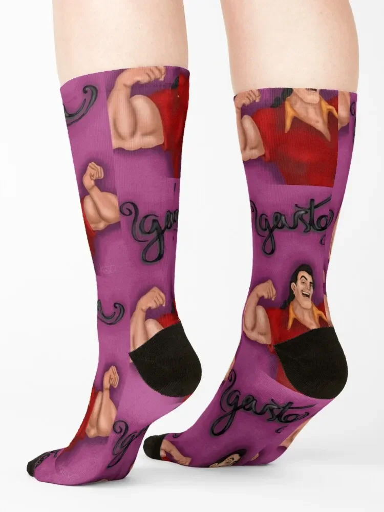 Gaston-Злодеи-сказочные носки с принтом забавные для мужчин и женщин