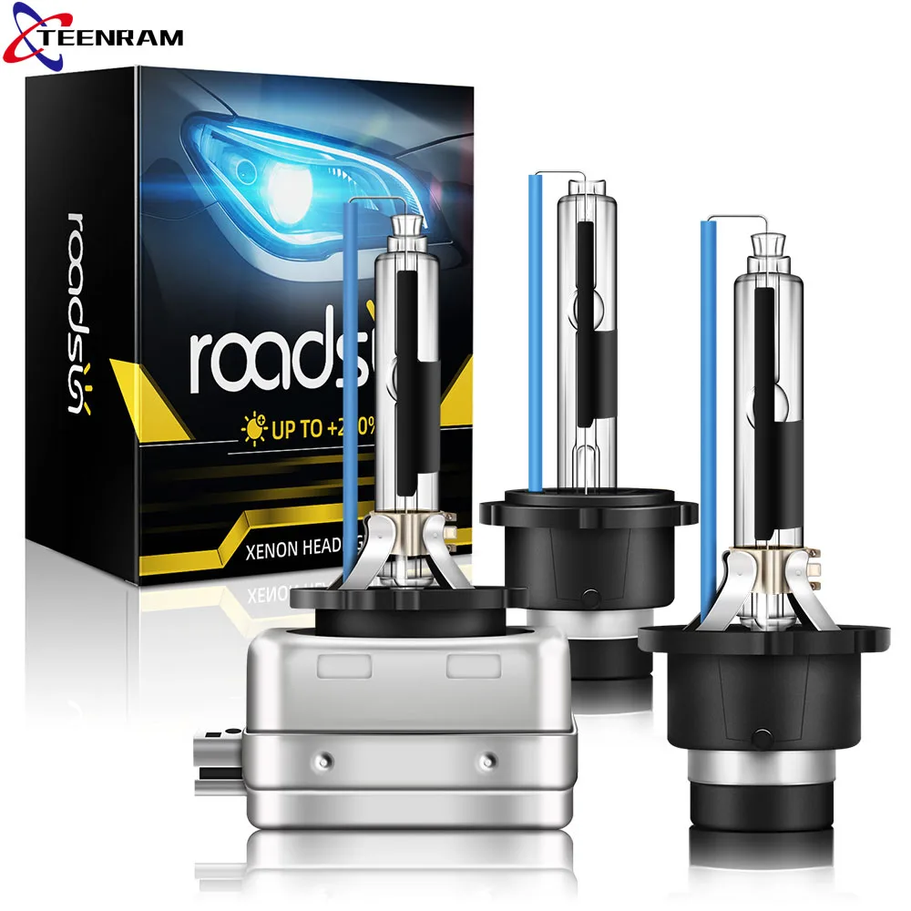 Яркие фары Super Bright D1S D2S D3S D4S Xenon HID Car Bulb 35W 9000LM Автомобильные фары 4300K 6000K 8000K 10000K 12000K on.