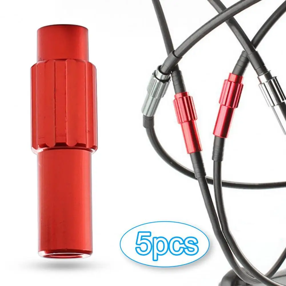 

5Pcs Inline Cable Adapter Anti-rust Reliable Bike Parts Bicycle Inline Cable Adjuster for Bicycle