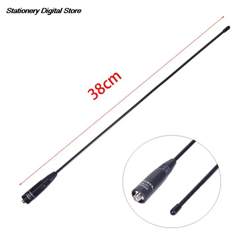 

Hot SMA-F Dual Band VHF/UHF 144/430MHz Telescopic Antenna For Baofeng UV-5R/82 Walkie Talkie Ham Radio