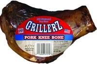 pork knee bone dog treat