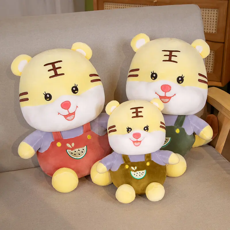 Мягкие игрушки-животные кукла реальная жизнь тигр плюшевая игрушка детские