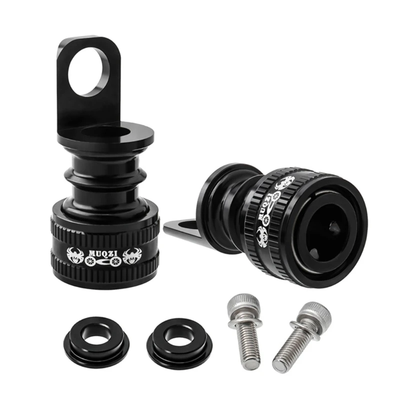 

Y1QE Durable Collection Folding Bike Mount Fixing Adapter Buckle Quick Release Pedal Holder Cycling Accessory 2 Pack