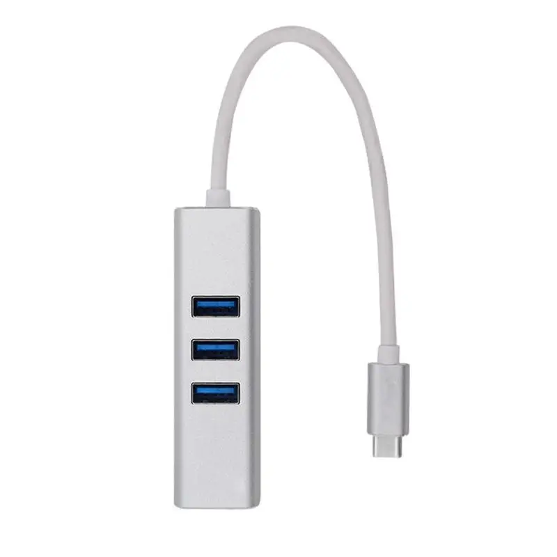 

USB-хаб с портом Type-C на Gigabit Ethernet 4K C615, хаб с портом Ethernet Gigabit, USB 3,0 для телефонов Android, ноутбуков, планшетов