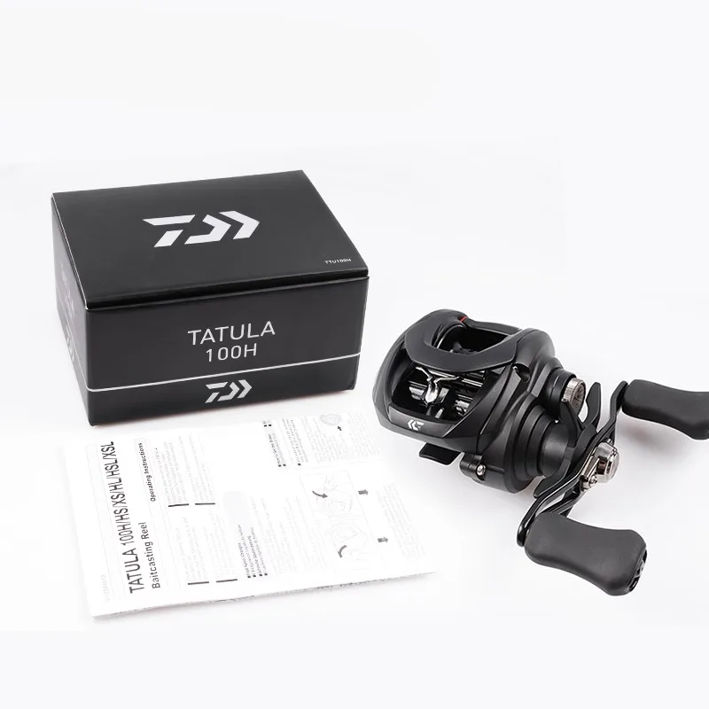 Цена DAIWA TATULA 100 150 200 катушка для заброса приманки рыболовные катушки 7BB + 1RB макс. фрикцион Низкопрофильная катушка для заброса приманки