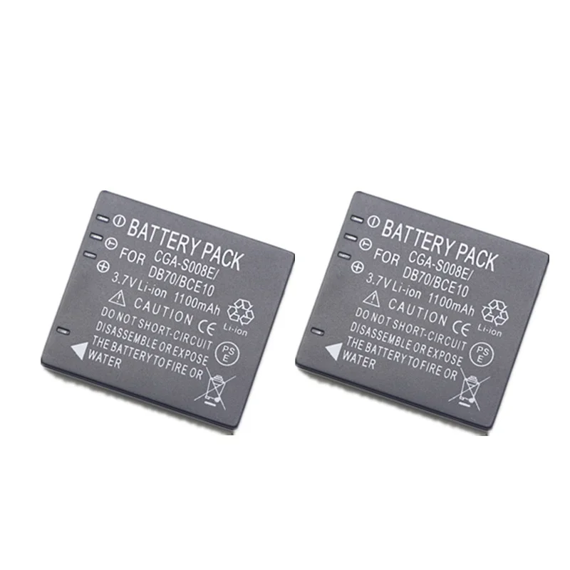 Аккумулятор для Panasonic DMC-FS3 FS5 FS20 FX30 FX33 FX35 FX36 FX37 FX55 FX500 FX520 HM-TA1