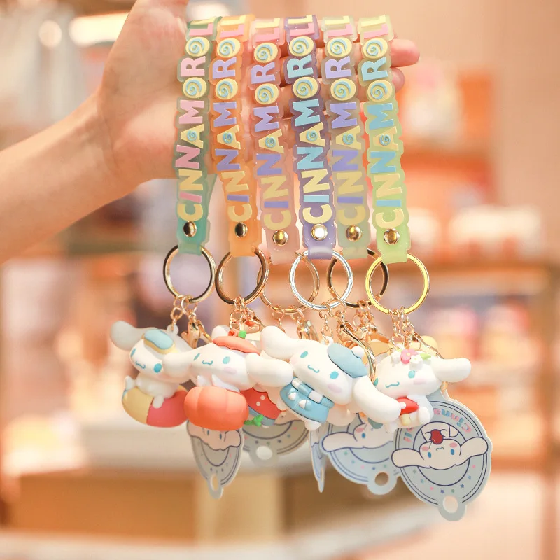 

Sanrio Yugui Dog Four Seasons Series Small Pendant Cute Cartoon Baby Cinnamon Trend Delicate Key Chain Bag Pendant Toys For Girl