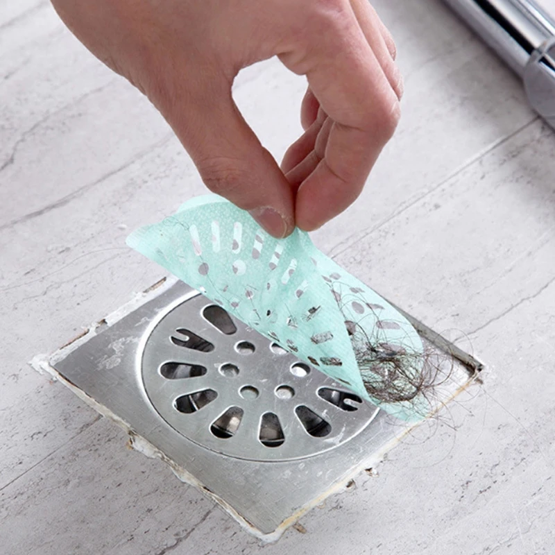 

10 шт., одноразовые фильтры для слива в раковину