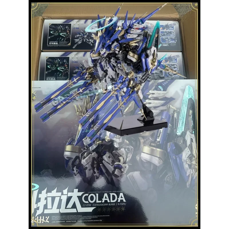 Фото Новинка: Сборная модель аниме-фигурки EARNESTCORE CRAFT HOWLING STAR COLADA CZ-0118 CENOZOICERA BLADE A-TYPE (Меха) №2