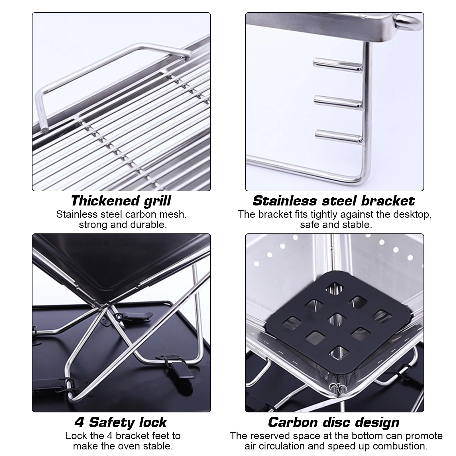 CHANGE MOORE Портативная дровяная печь подставка из нержавеющей стали складной