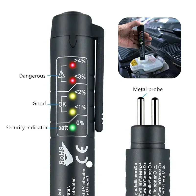 Цена Жидкая ручка Светодиодный тормозной дисплей Масло Тестовое масло Лучшее