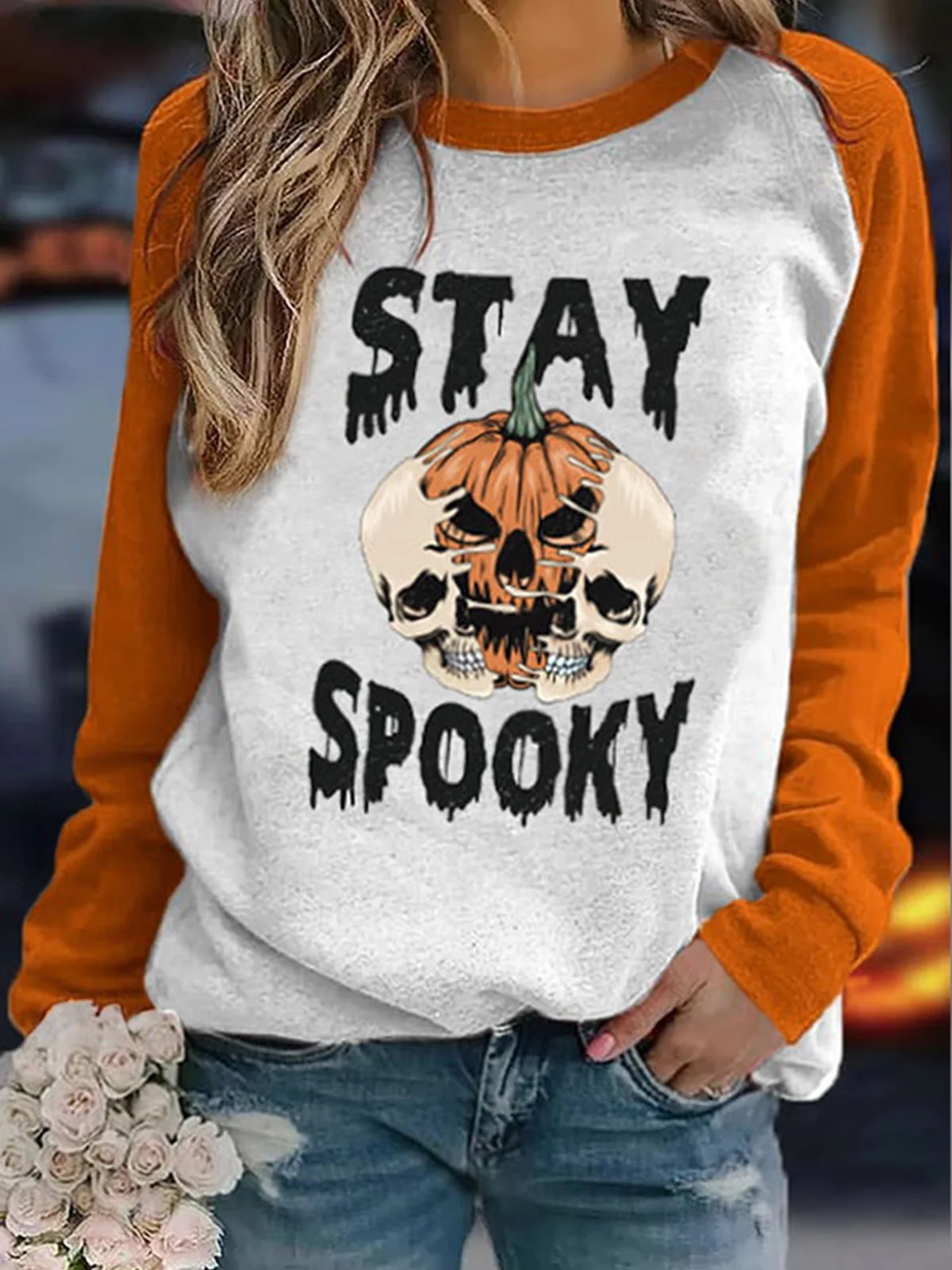 Рисунок 2 - Женский свитшот с длинным рукавом