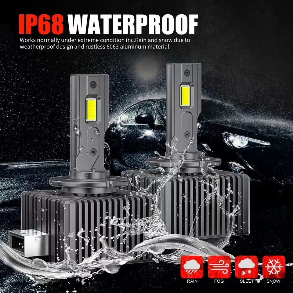 Лампы головного света WUWEIZE для автомобиля лампы D1S ксеноновые супер яркий