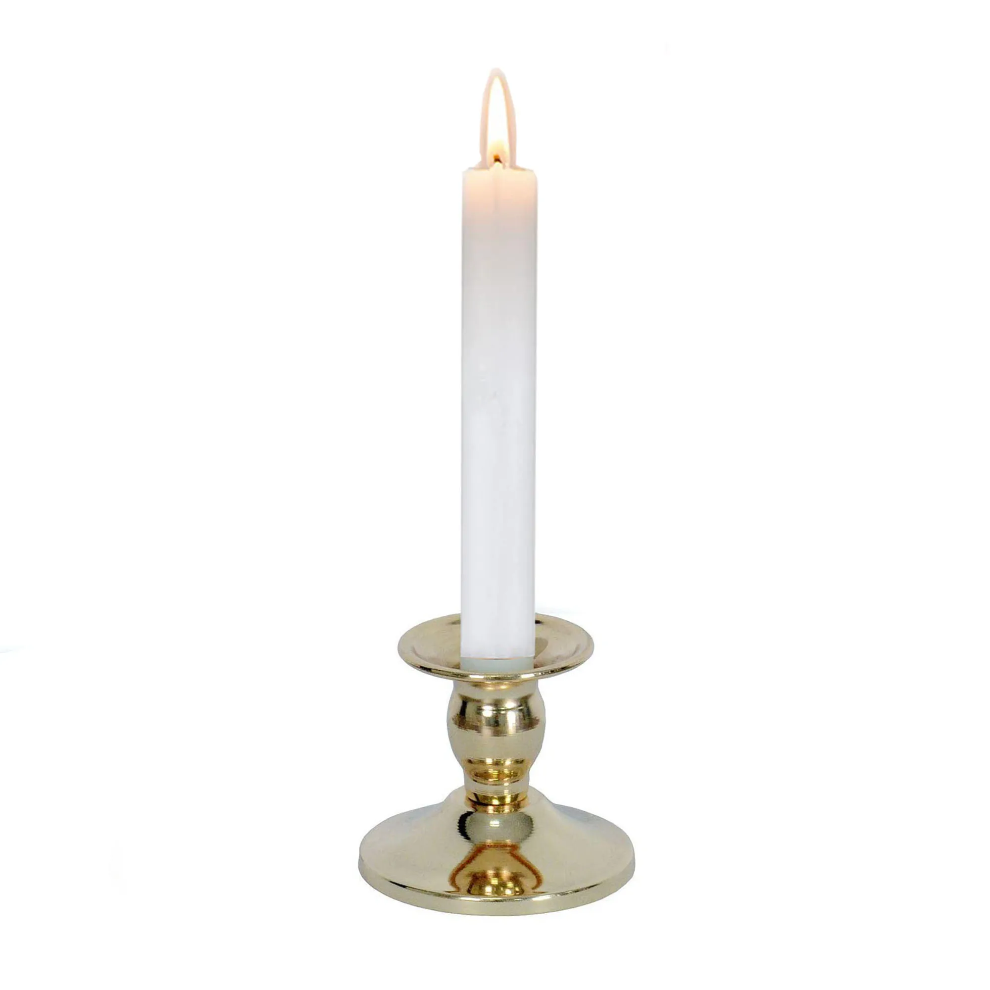 Metal Taper Candleholder Iron Decorative Candlestick Holder Tray For Led & Wax Candles
