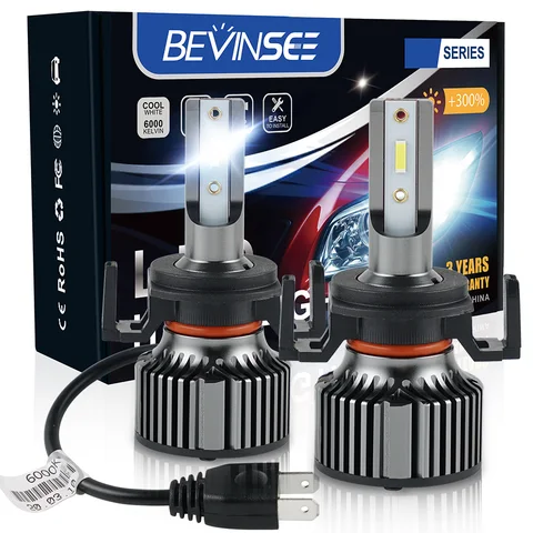 Лампы для автомобиля Bevinsee, H7, 6000K, 60 Вт, H7, для Ford Mondeo, Peugeot 508 2008 3008 C5, для CITROEN DS5 DS6