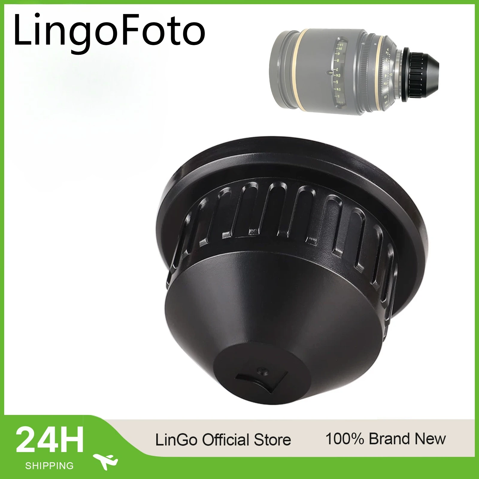 Фото Защитная крышка для задних объективов LingoFoto для ARRI, SONY, COOKE, Angenieux, Sigma, Laowa PL №1
