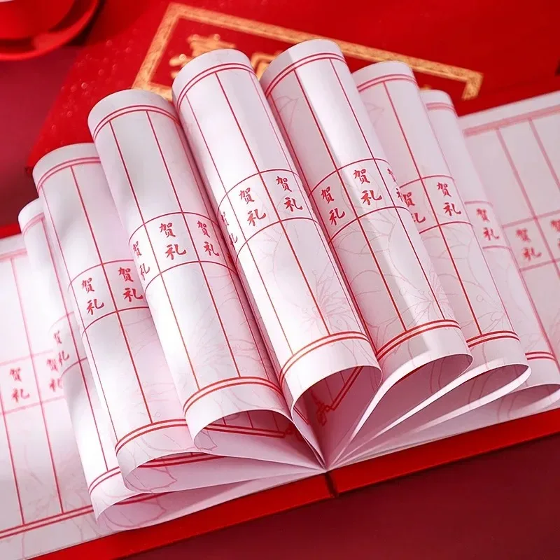 Фото Книга для гостей на свадьбу, книга пожеланий, свадебная книга для подписей, книга пожеланий на годовщину и на месяц после свадьбы, ярко-красная №2