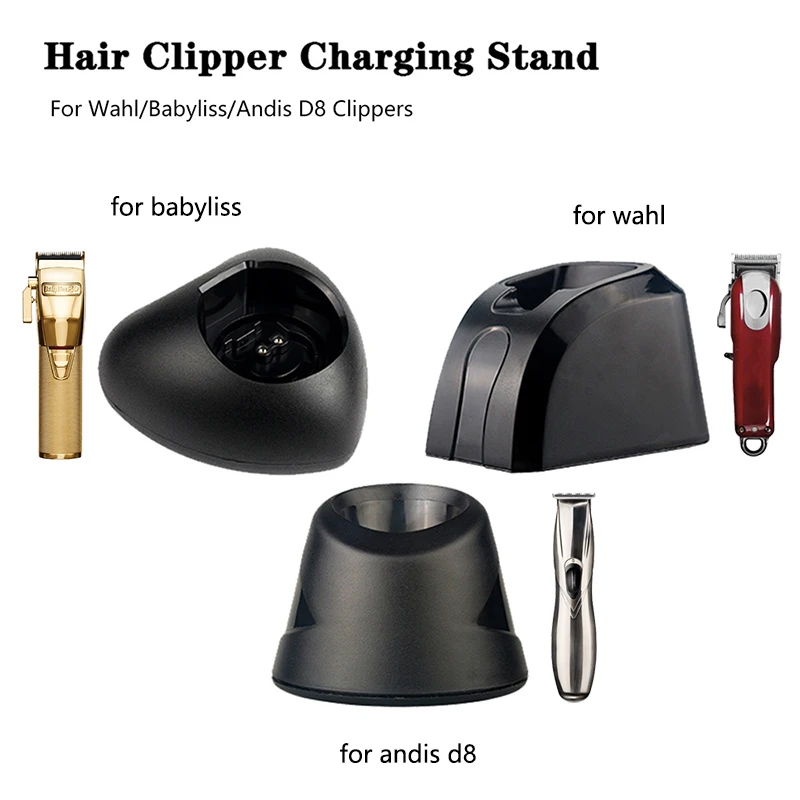 For Wahl/Andis D8/Babyliss Hair Clipper Charging Dock Barber