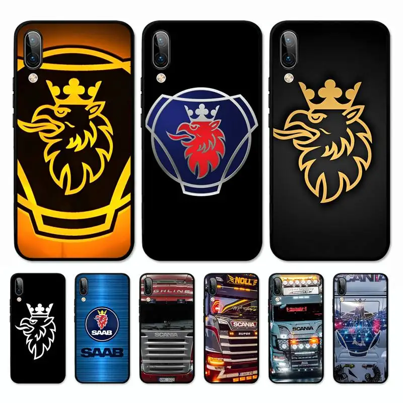 

S-Scanias Truck SAAB Phone Case for Vivo Y91C Y11 17 19 17 67 81 Oppo A9 2020 Realme c3
