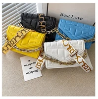 women luxury designer handbags bag korean version of trendy fashion bags lingge chain one shoulder messenger for teenage girls