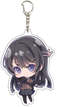 Фото Игра Nodoka Toyoham Shoko Makinohara Kaede Azusagawa брелок кукла аниме Mai Sakurajima акриловый брелок кулон для подарка №2