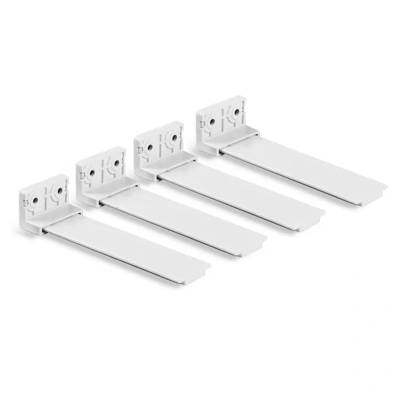 Integrated fridge door plastic mounting bracket fixing slide kit for freezer refrigerator door shelf rail for refrigerator
