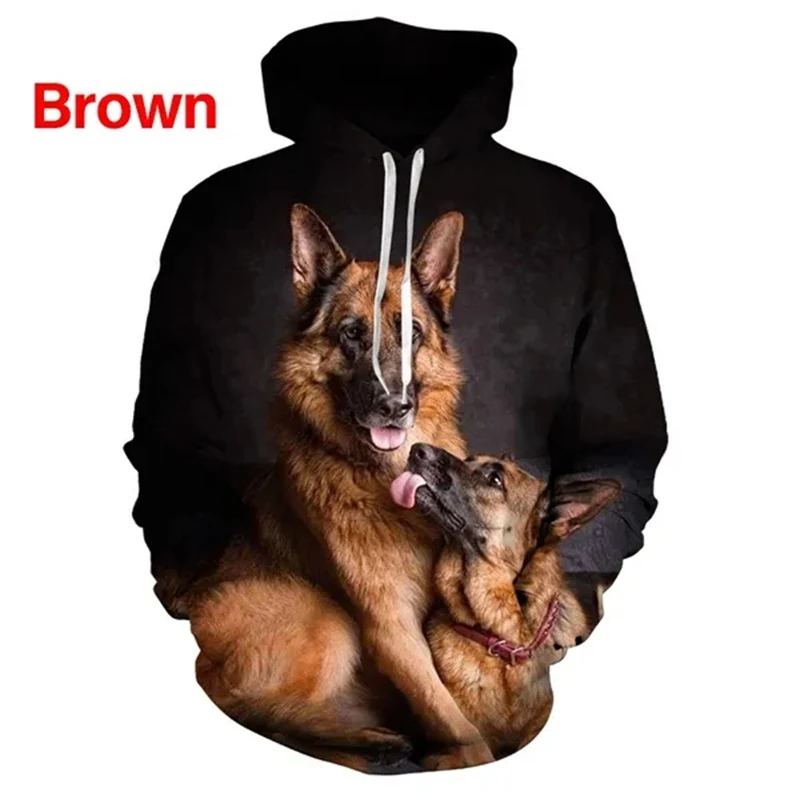 

Unisex Funny Dog 3D Printed Cute Hoodie German Shepherd Hoodie Tops Casual Fashion Pullovers Sweater Hooded Mens Clothes Hoody