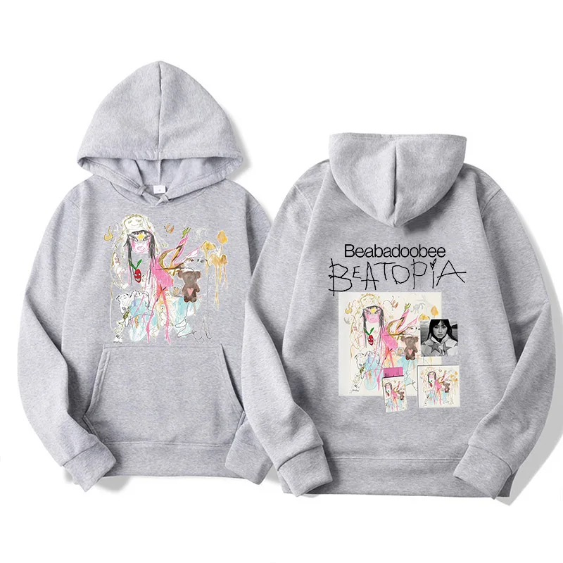 Beabadoobee Beatopia Толстовка унисекс Harajuku Эстетические толстовки с длинными рукавами