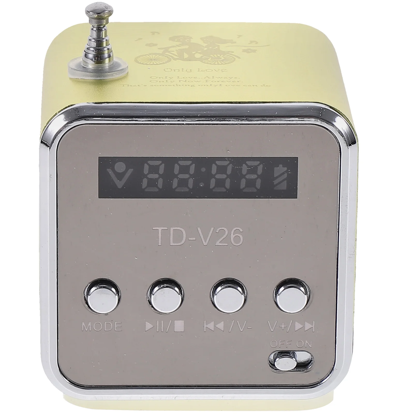 Мини-динамик Ретро беспроводной Mp3-плеер радио для пеших прогулок портативный