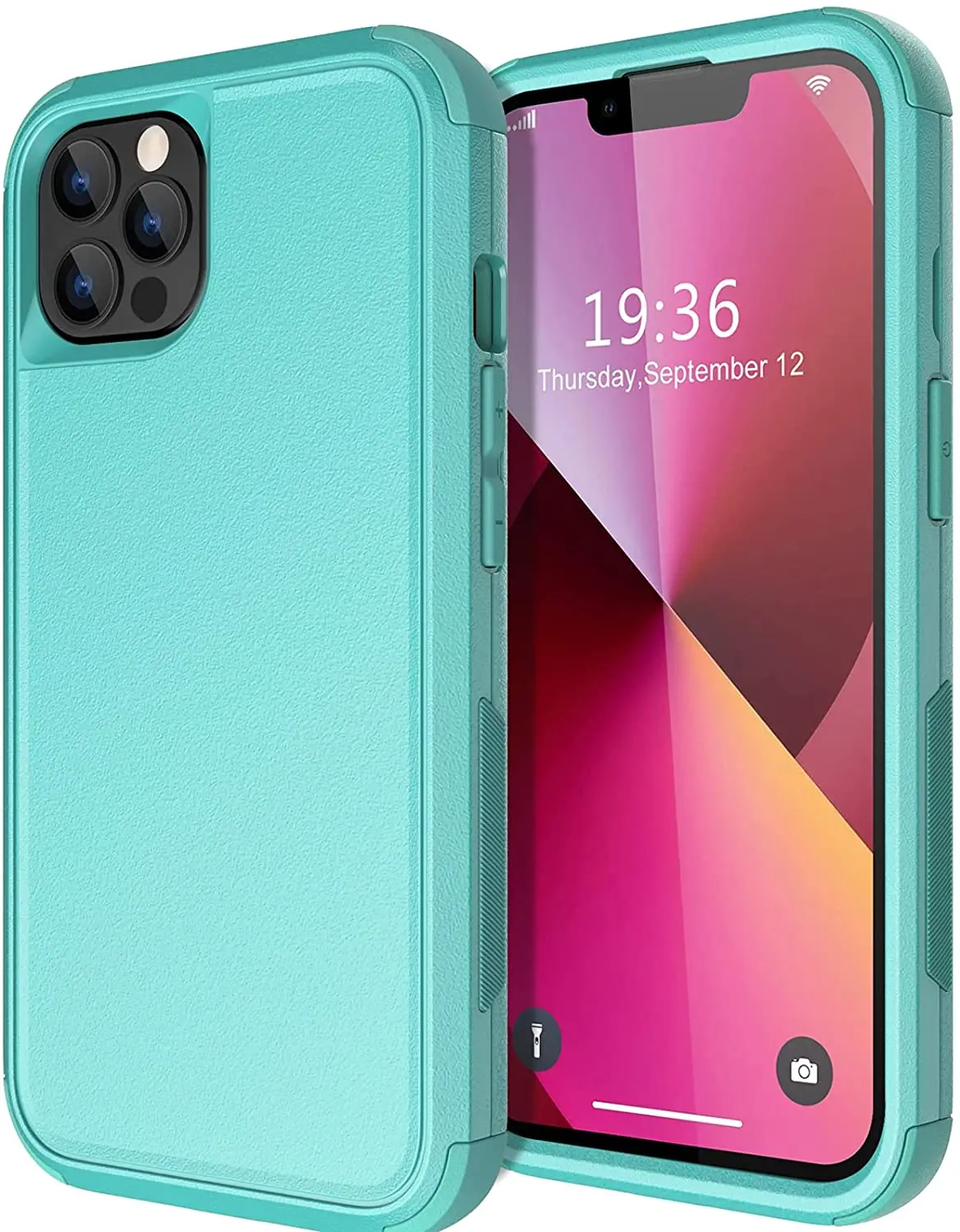 

Чехол для iPhone 13 Pro (ударопрочный) [защита от падения] [защита от пыли], сверхпрочный защитный чехол для телефона Apple iPhone