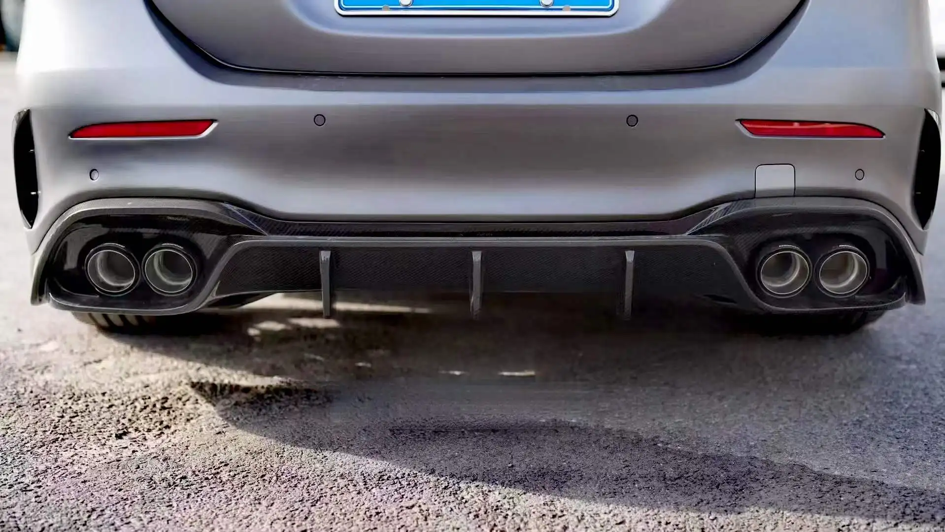 TAKD настоящий автомобильный разбор данных сухой диффузор для заднего бампера из