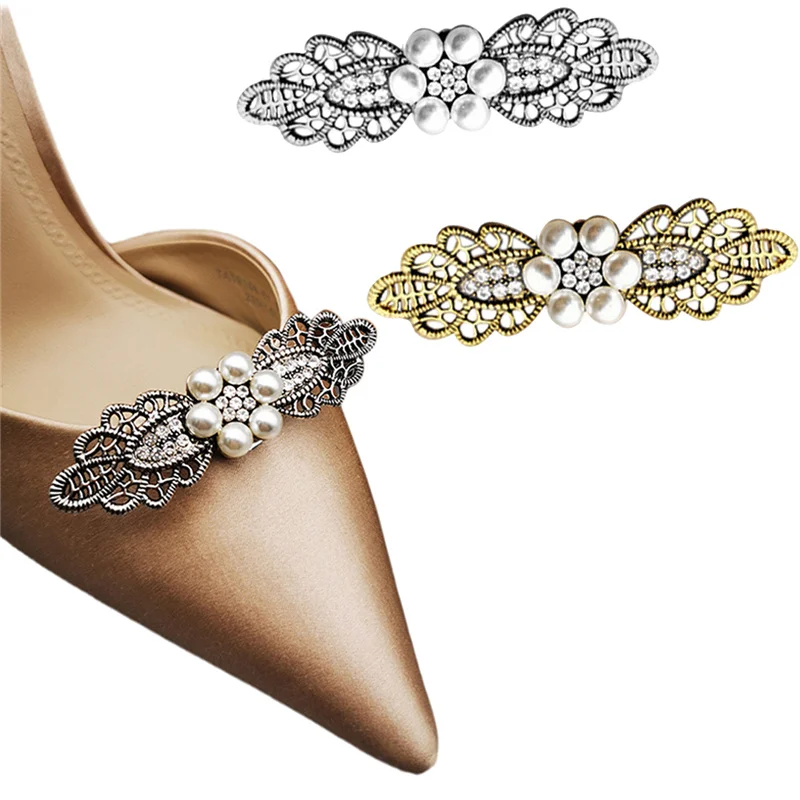 

2 шт., съемные металлические зажимы для обуви