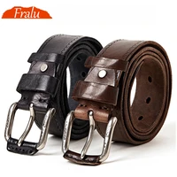 cow genuine leather belts male belt for jeans luxury classice designer strap vintage pin buckle men belts for men dropshipping