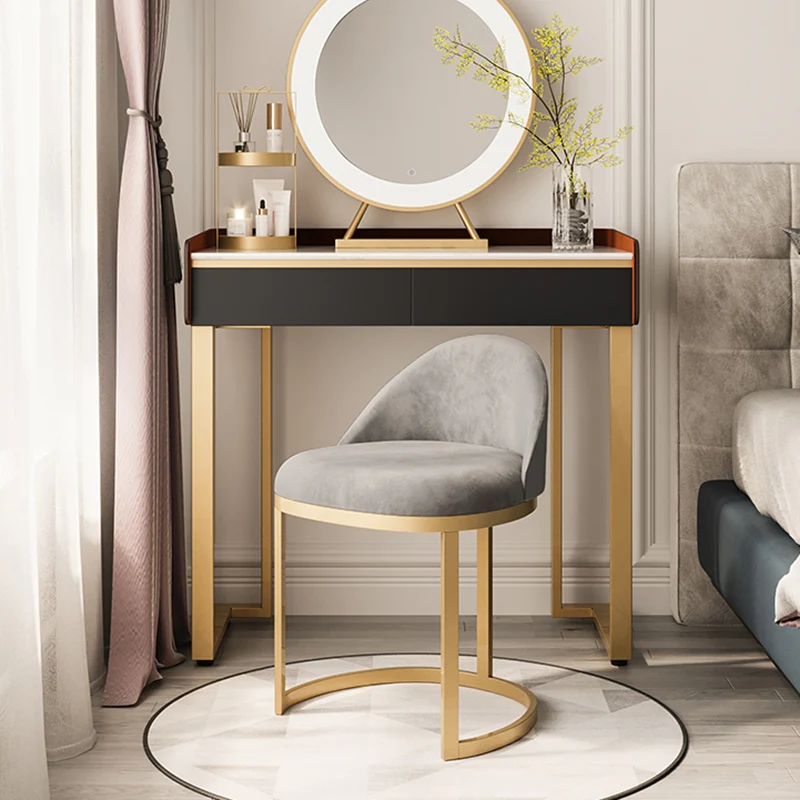 

Beauty Salon Nordic Dining Chair Velvet Backrest Single Fancy Throne Dining Chair Bathroom Cadeiras De Jantar Balcony Furniture