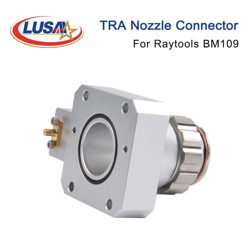 Лазерная головка LUSAI Raytools BM109 2D коннектор для лазерной насадки TRA волоконная