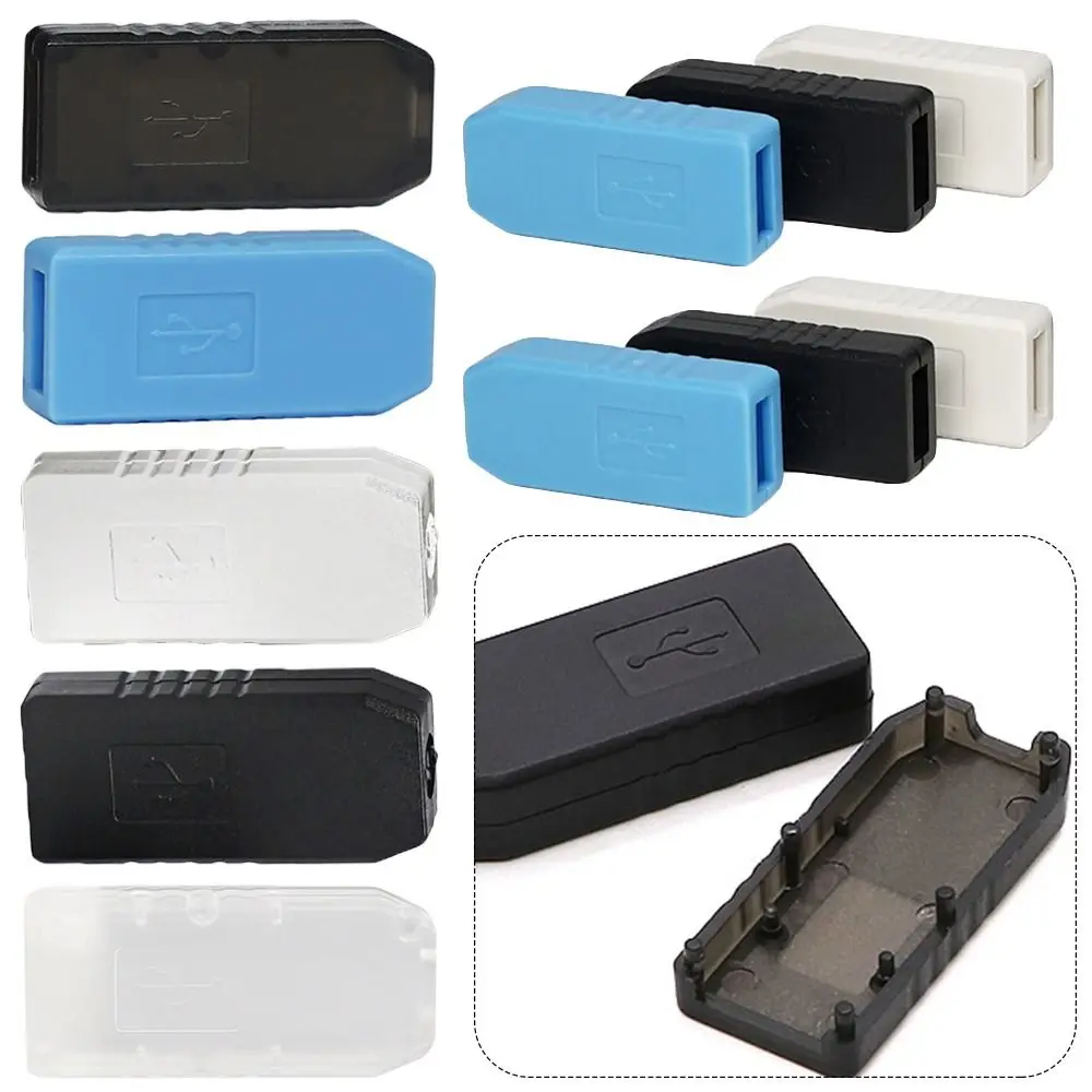 

Transparent Card Reader ABS Plastic Waterproof Cover Project Enclosure Boxes Electronic Project Box Instrument Case