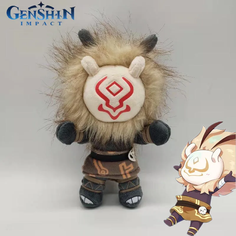 

Hot Game Genshin Impact Hilichurl Plush Toy Common Enemies Anime Tcho-Tcho Stuffed Doll Role-play Prop Pendant Toys for Children