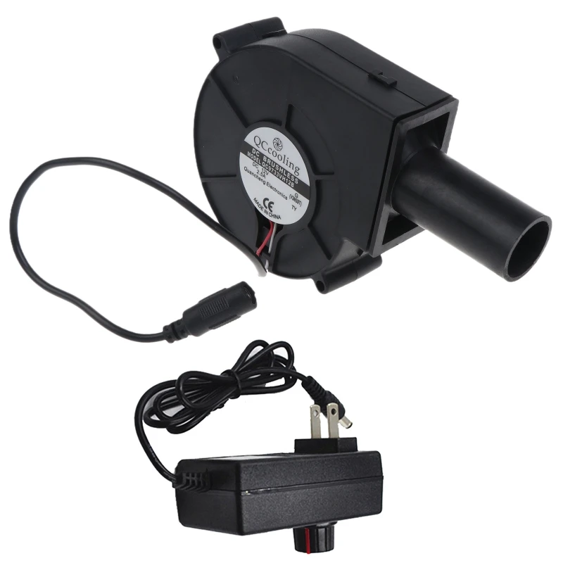 

BBQ Air Blower 12V Portable Lightweight Electric BBQ Fan Outdoor Cooking Camp
