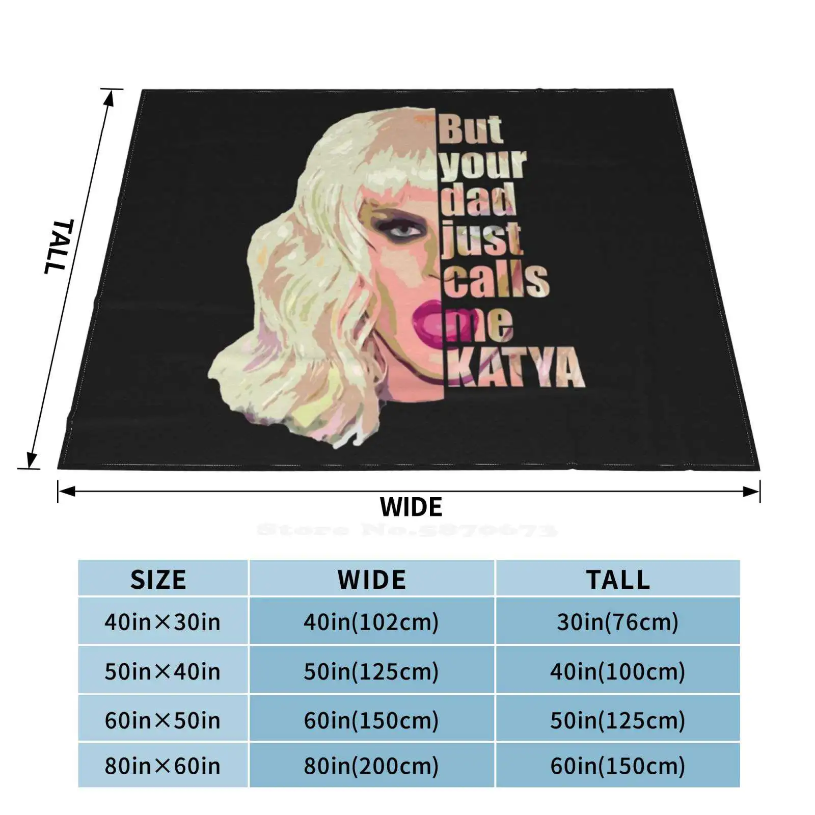 Yakaterina Petrovna Zamolodchikova низкая цена новый принт новинка модное мягкое теплое одеяло