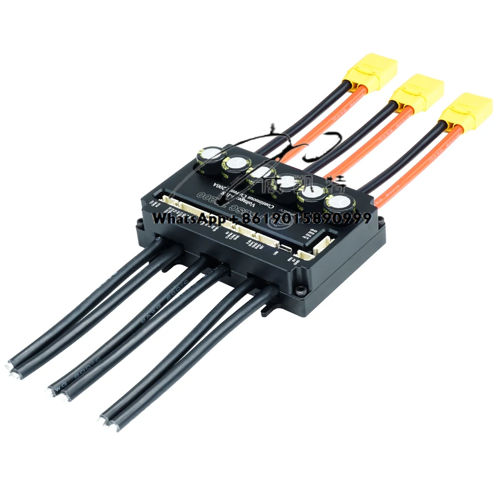 Flipsky 75 В 200 А FSESC 75200 Сильноточный ESC на базе VESC с алюминиевым корпусом для
