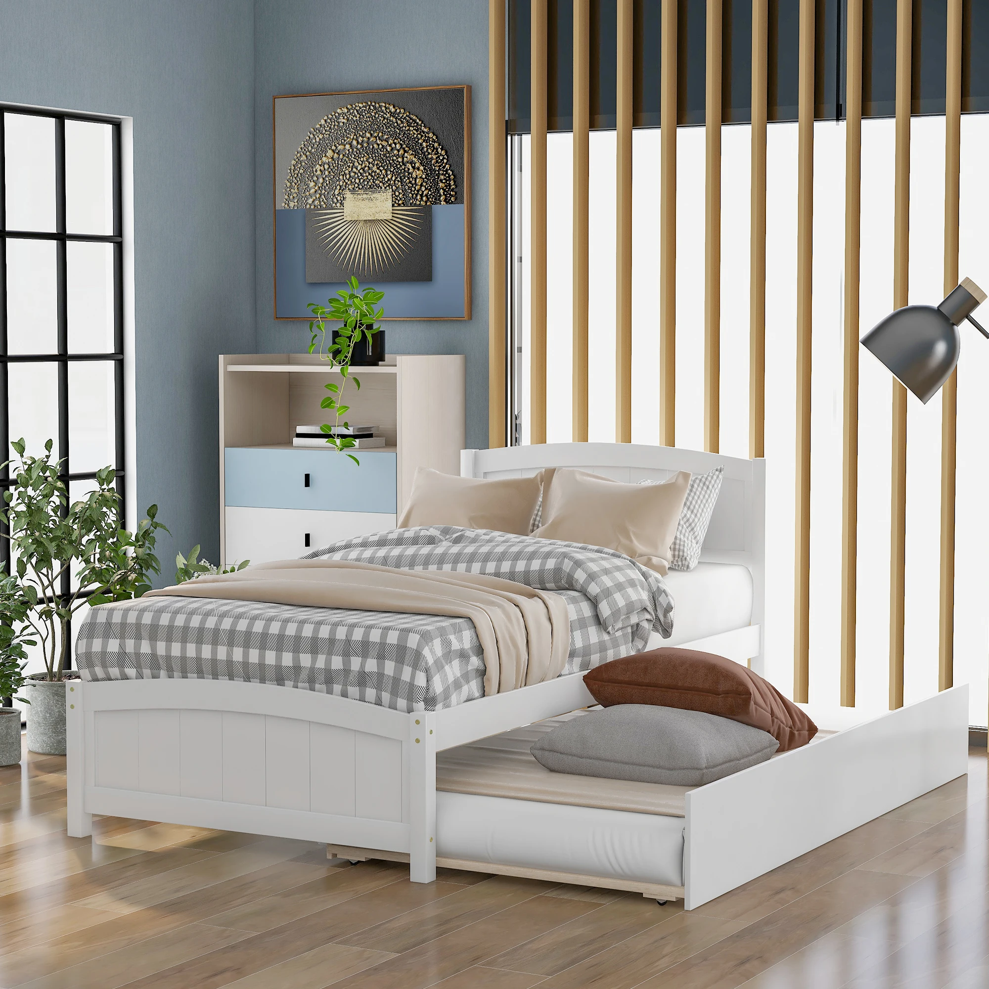 With Headboard  Bedroom Furniture