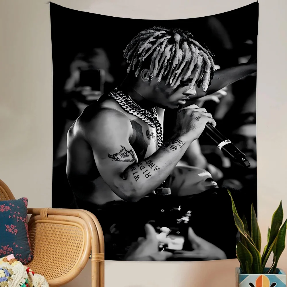 X-XXXTENTACION Hot Rapper Anime Tapestry Indian Buddha Wall Decoration Witchcraft Bohemian Hippie Hanging Sheets