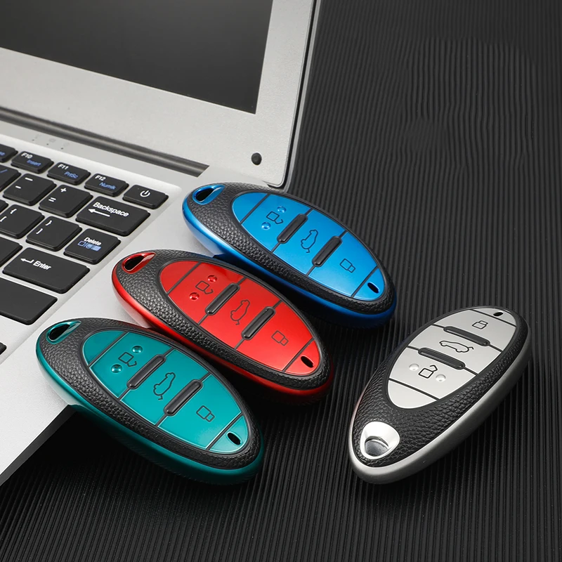

TPU NEW Car Key Case Cover For Bestune T77 2019 2020 Accessories Auto Shell Case Ring Key