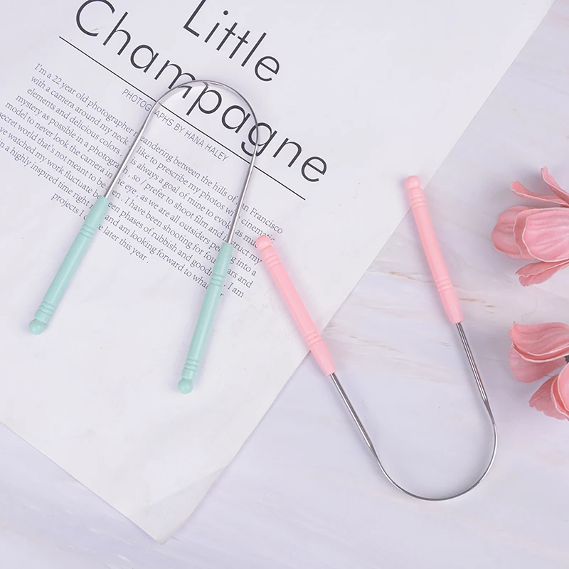 1 шт. скребок для языка из нержавеющей стали